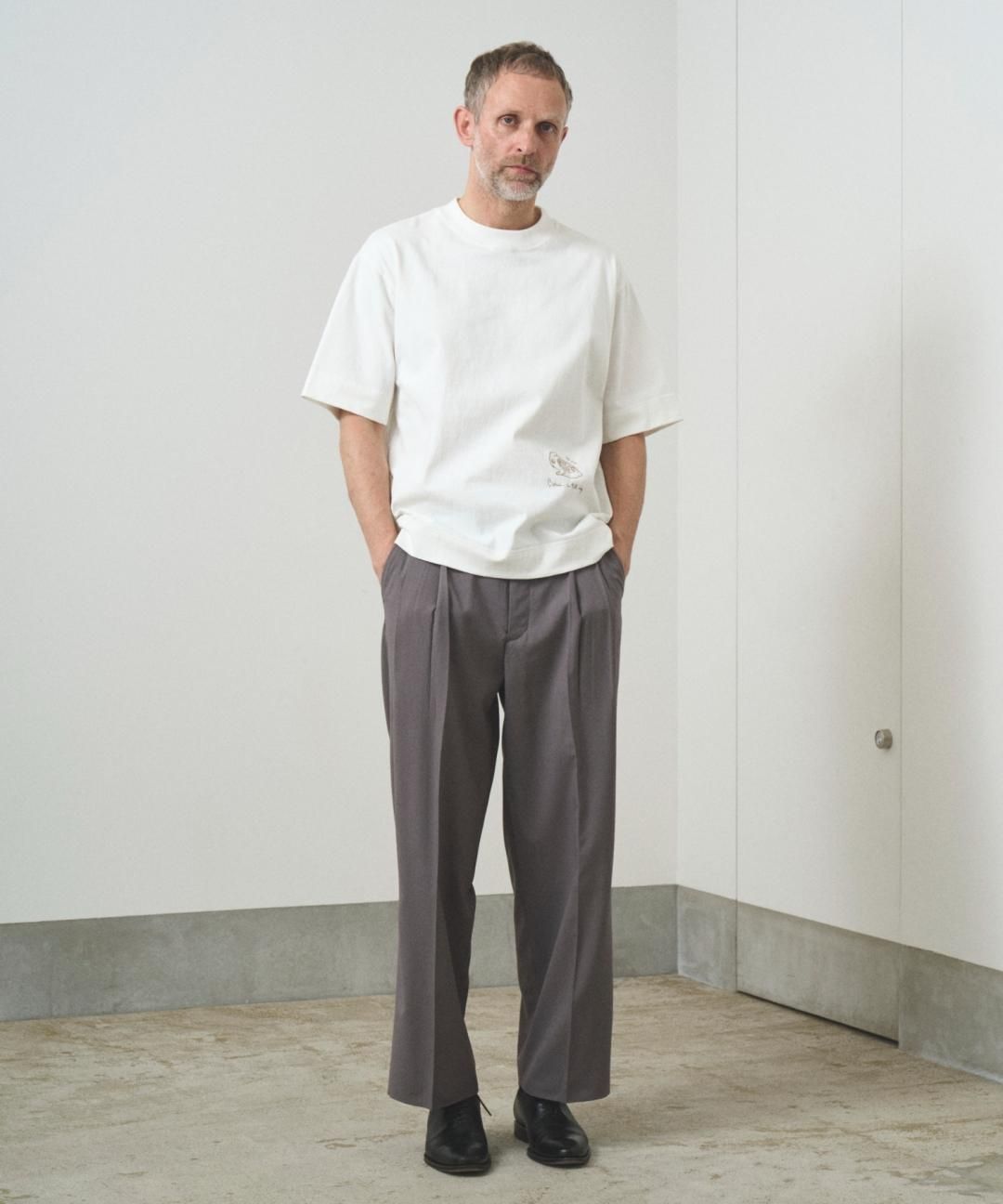 PRE-ORDERTROVE / WIDE TROUSERS / GREGE photo