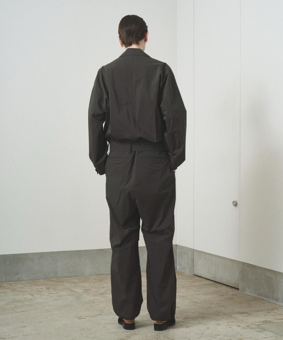 PRE-ORDERTROVE / NYLON JUMP SUIT / ASH GRAY photo