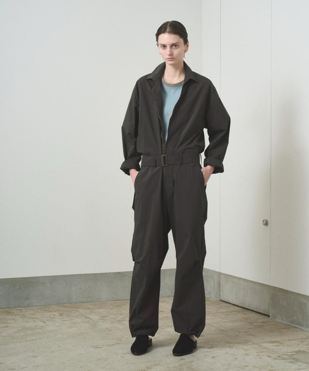 PRE-ORDERTROVE / NYLON JUMP SUIT / ASH GRAY photo