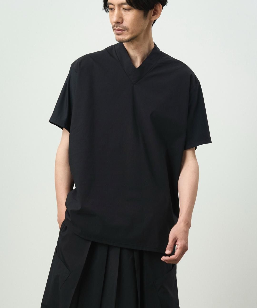 WAROBE / JUBAN TEE TECH / BLACK photo