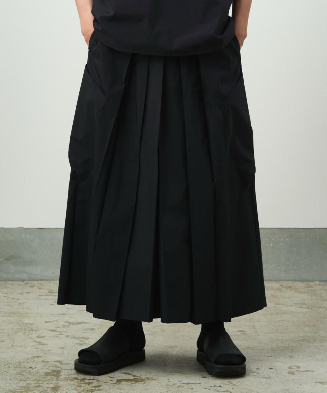 WAROBE / EASY HAKAMA TECH / BLACK photo