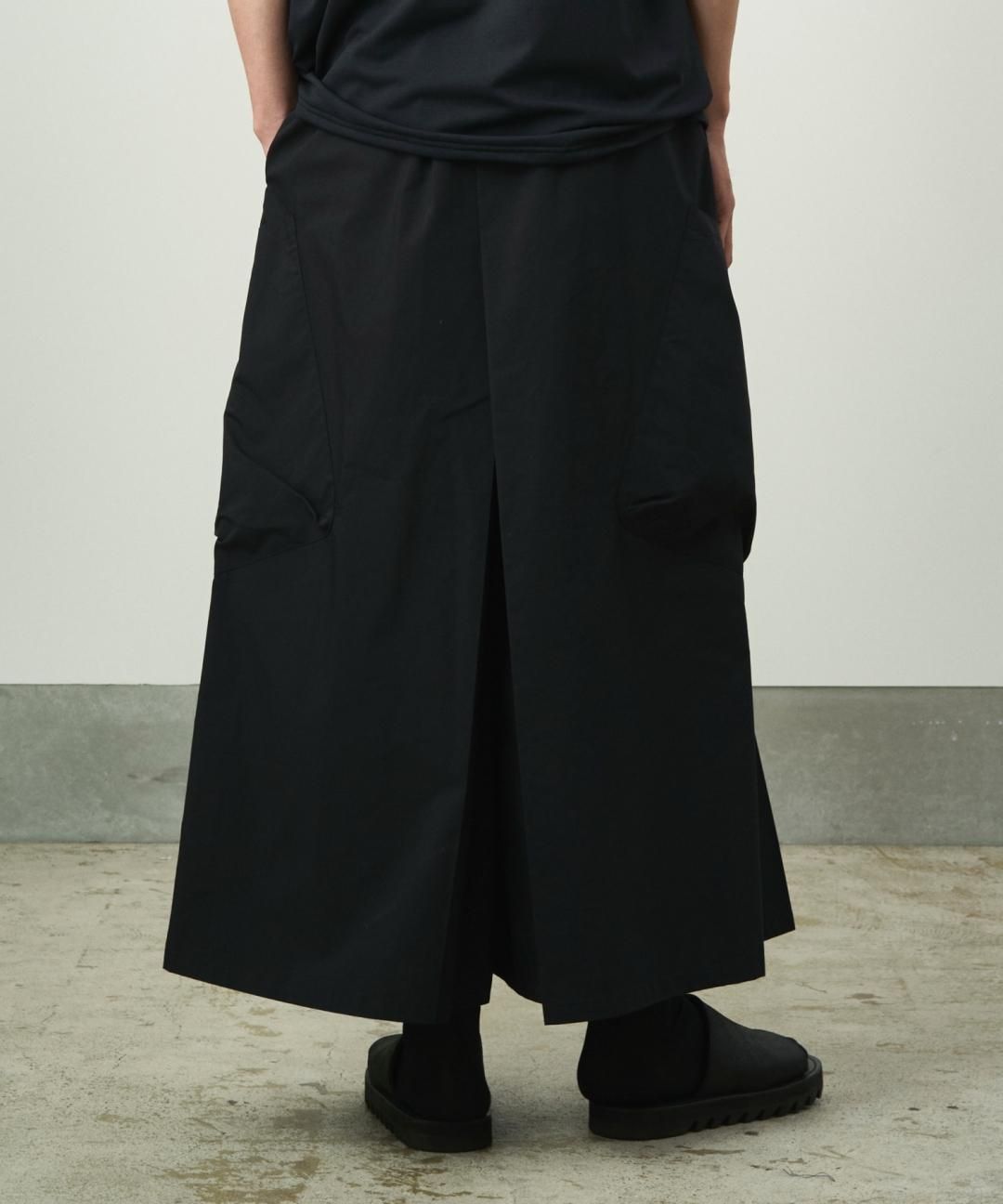 WAROBE / EASY HAKAMA TECH / BLACK photo