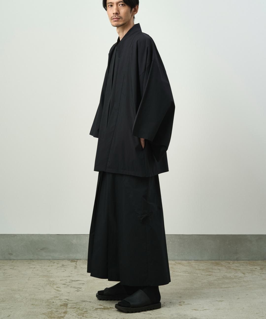 WAROBE / EASY HAKAMA TECH / BLACK photo