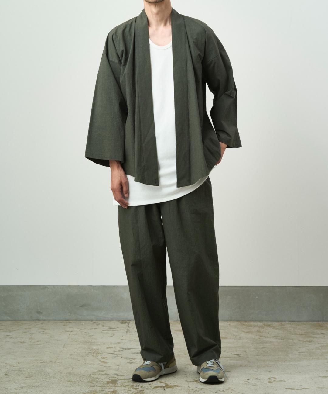 WAROBE / SAMUE PANTS TECH / CHARCOAL photo