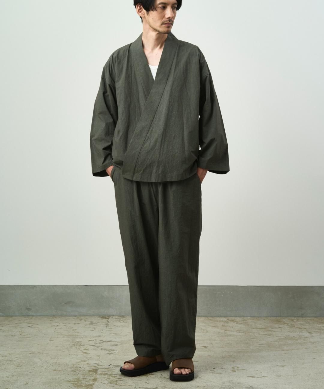 WAROBE / SAMUE PANTS TECH / CHARCOAL photo