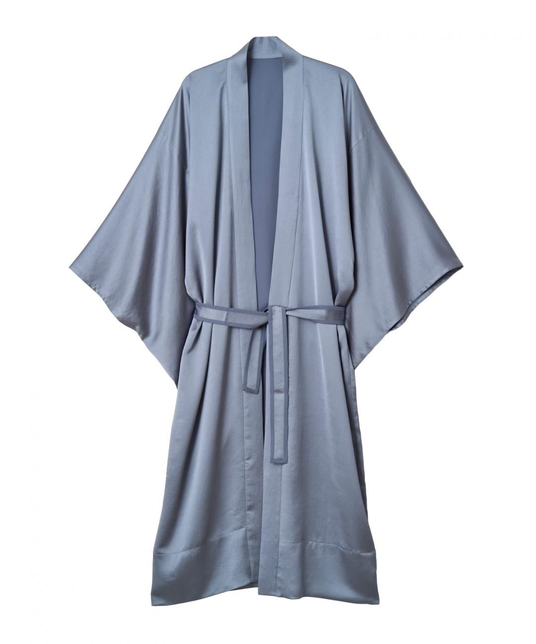 PRE-ORDERWAROBE / KIMONO GOWN / BLUE GRAY photo