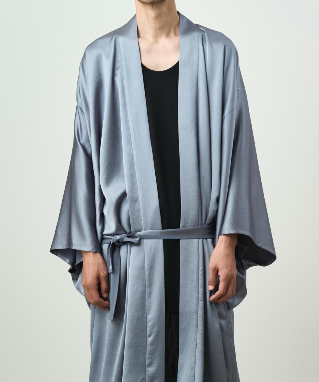 PRE-ORDERWAROBE / KIMONO GOWN / BLUE GRAY photo