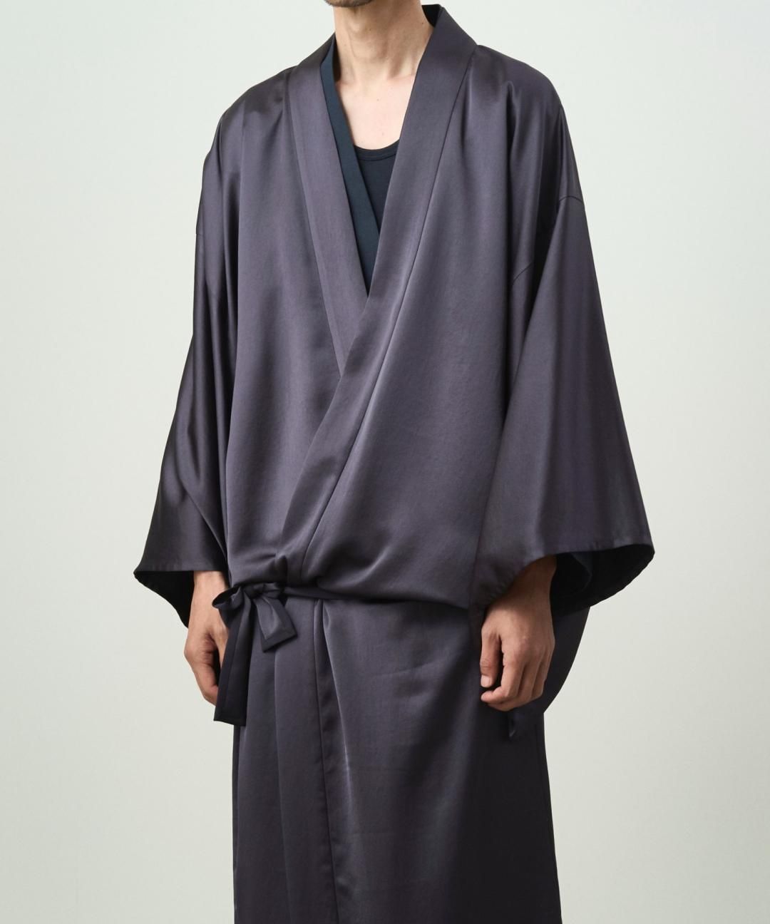 PRE-ORDERWAROBE / KIMONO GOWN / FADE BLACK photo