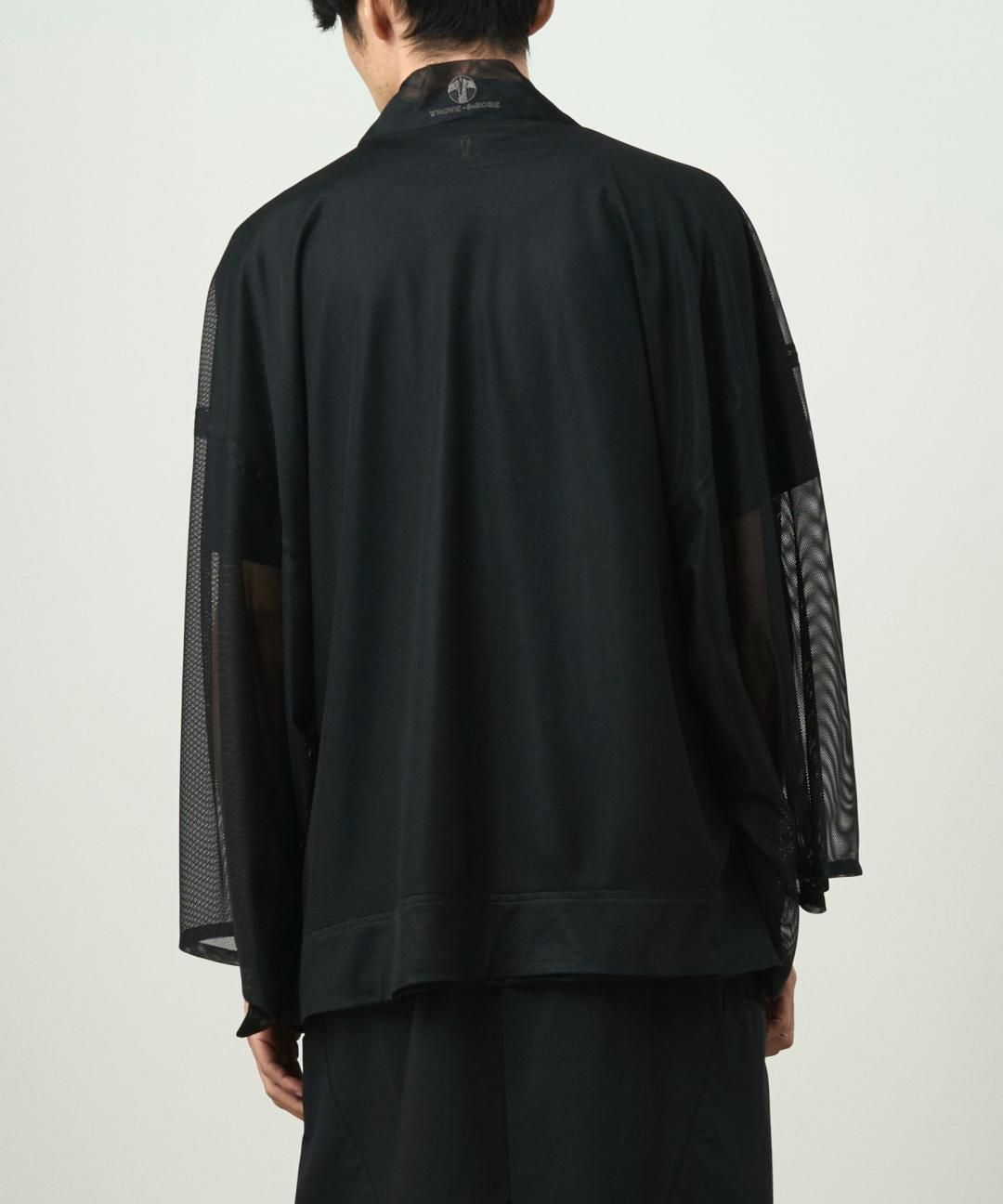 PRE-ORDERWAROBE / TAN HAORI MESH / BLACK photo