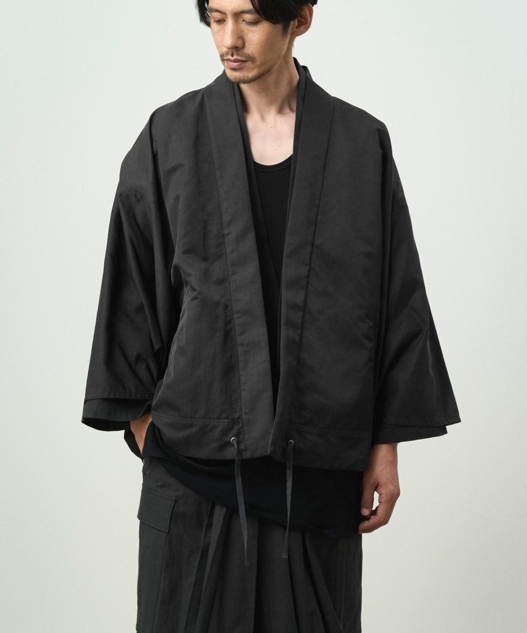 PRE-ORDERWAROBE / TAN HAORI / BLACK photo