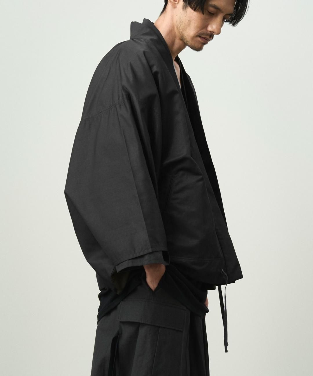 PRE-ORDERWAROBE / TAN HAORI / BLACK photo