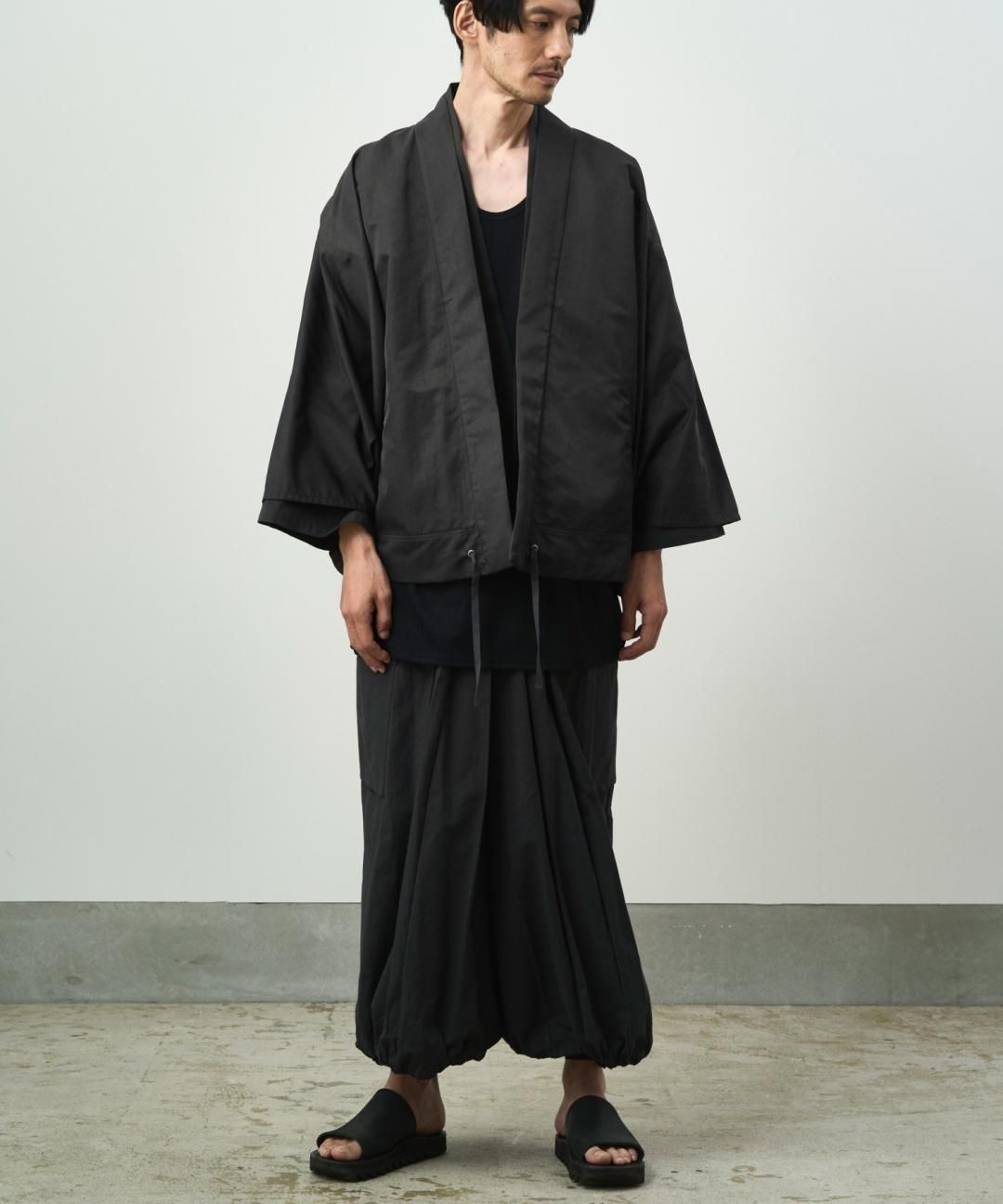 PRE-ORDERWAROBE / TAN HAORI / BLACK photo