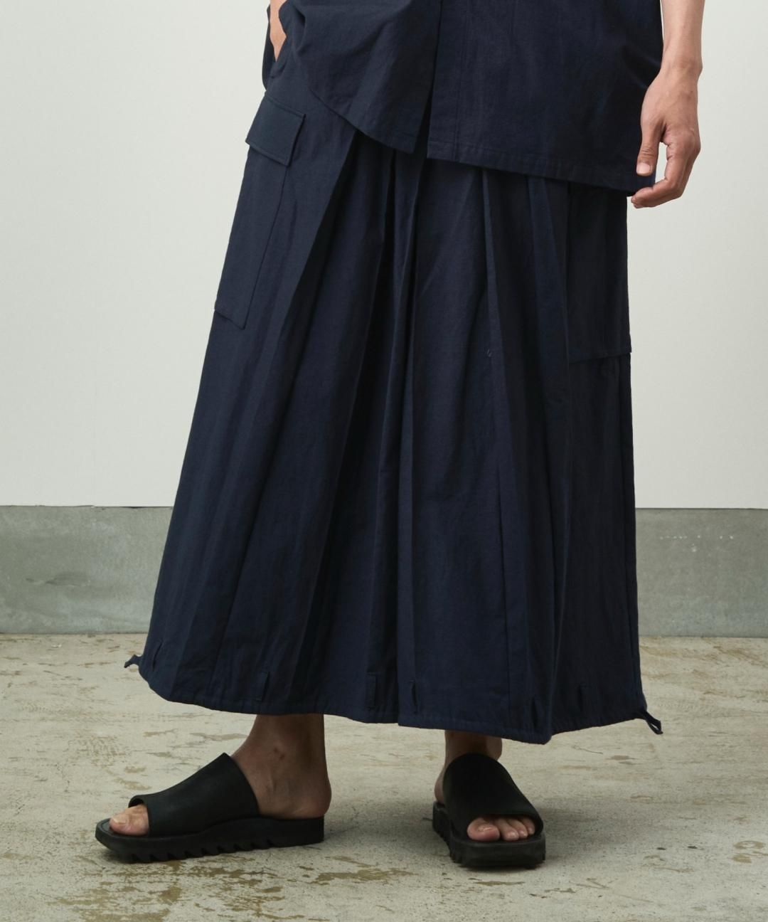 PRE-ORDERWAROBE / CARGO HAKAMA / DARK NAVY photo