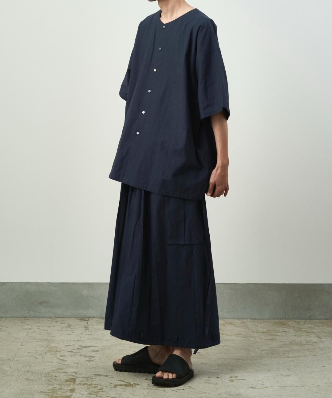 PRE-ORDERWAROBE / CARGO HAKAMA / DARK NAVY photo