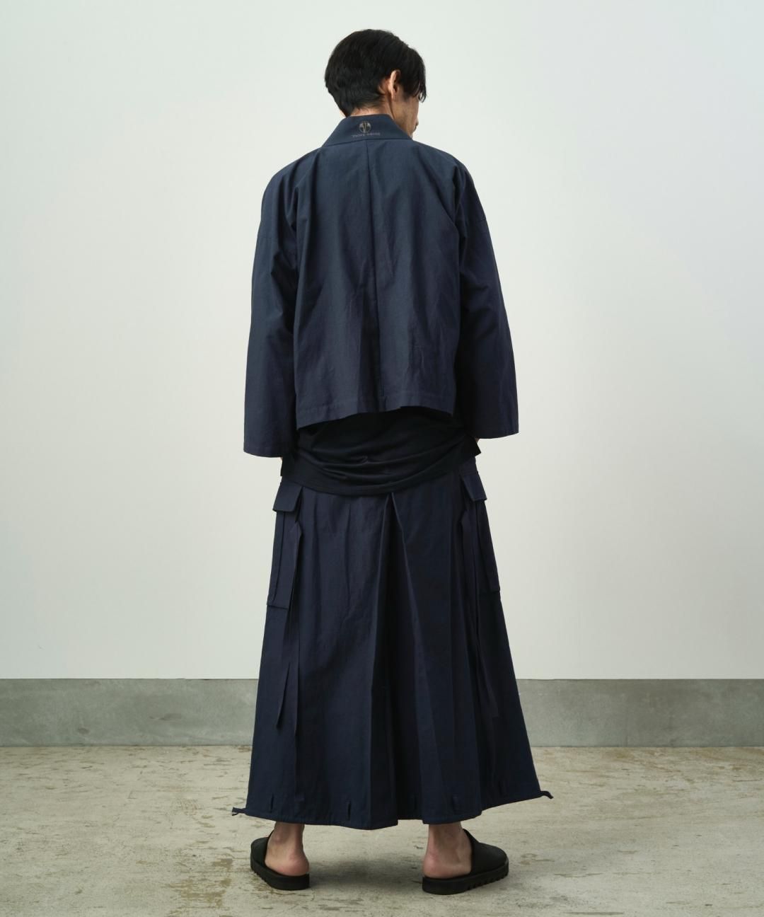 PRE-ORDERWAROBE / CARGO HAKAMA / DARK NAVY photo