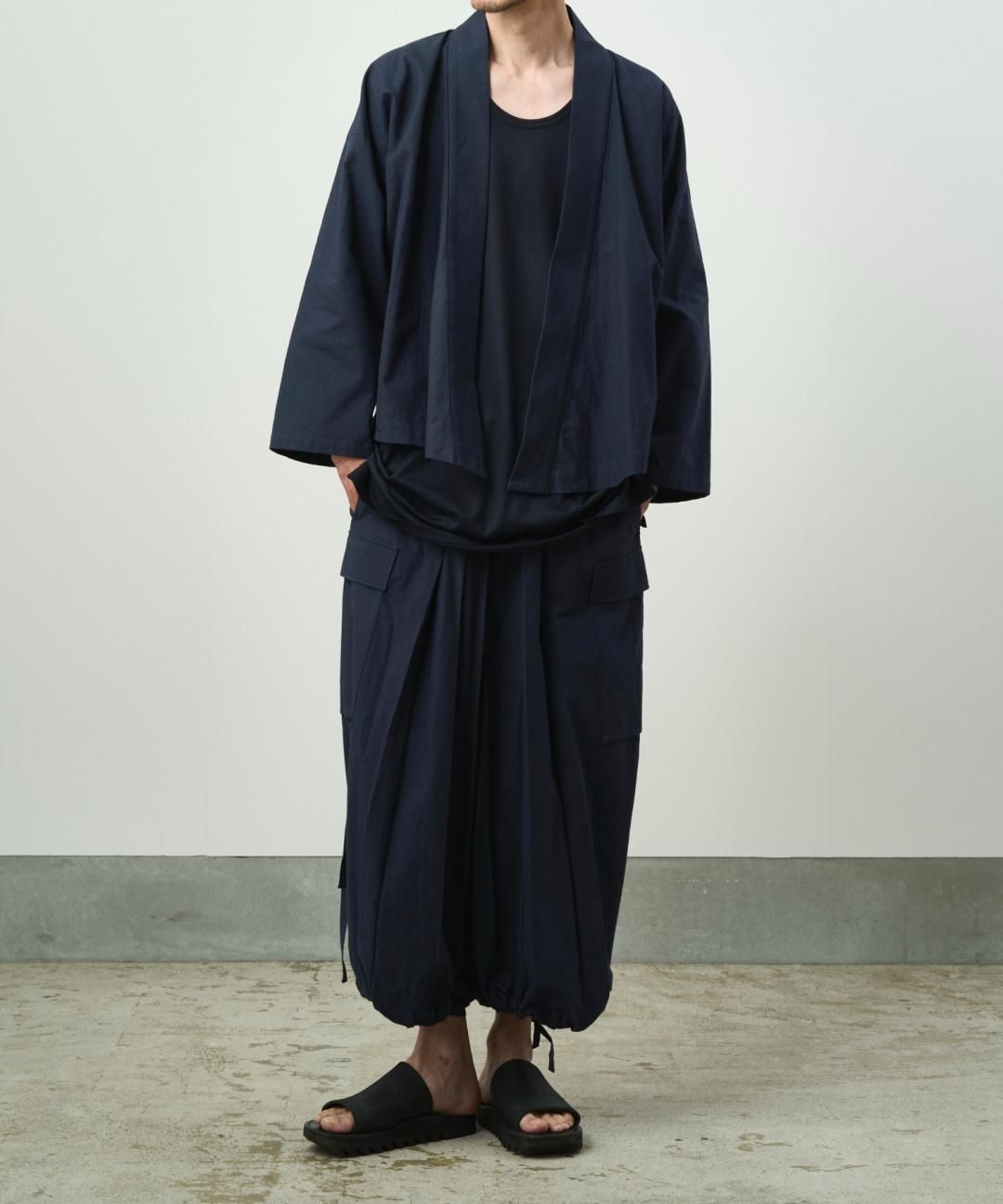 PRE-ORDERWAROBE / CARGO HAKAMA / DARK NAVY photo