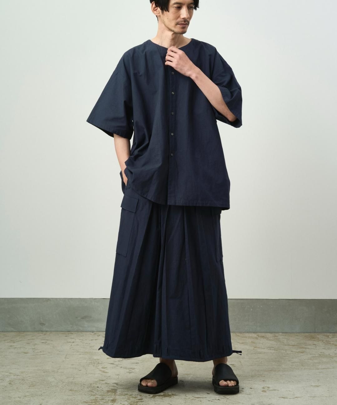 PRE-ORDERWAROBE / CARGO HAKAMA / DARK NAVY photo