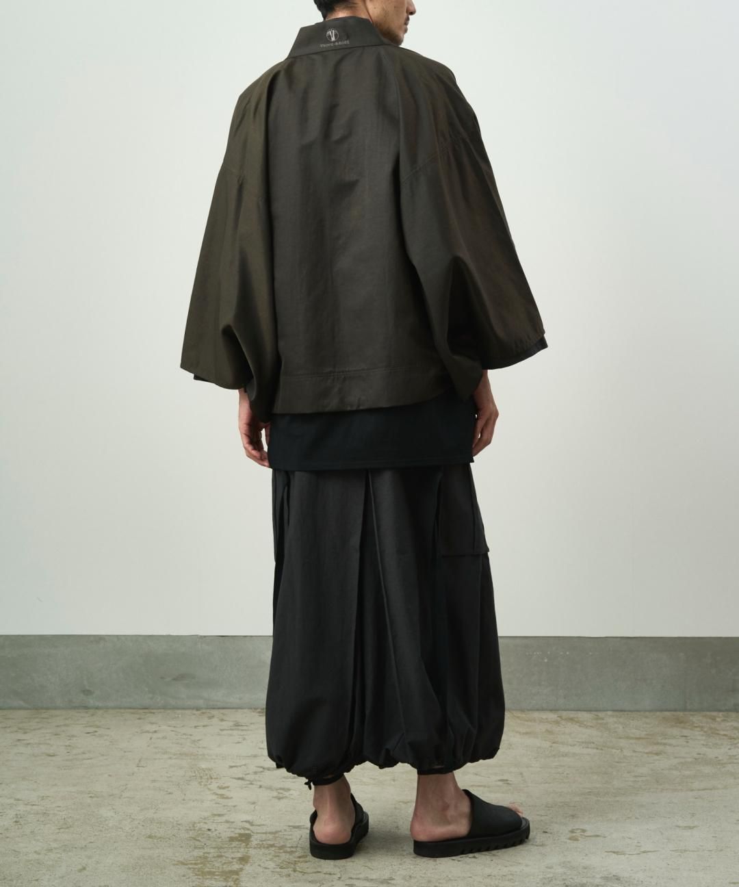 PRE-ORDERWAROBE / CARGO HAKAMA / FADE BLACK photo