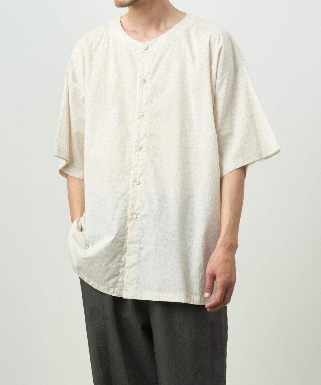 PRE-ORDERWAROBE / LIBERTY DABO SHIRT / OFF WHITE photo