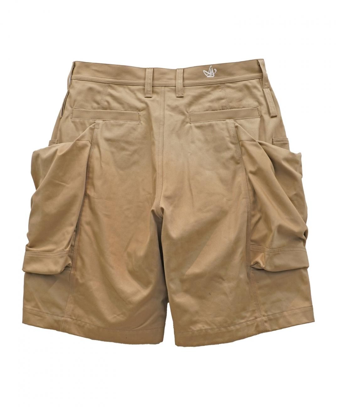 【PRE-ORDER】TROVE x 岡部文彦 / BIG POCKET SHORTS CLASSIC 刈 / BEIGE photo