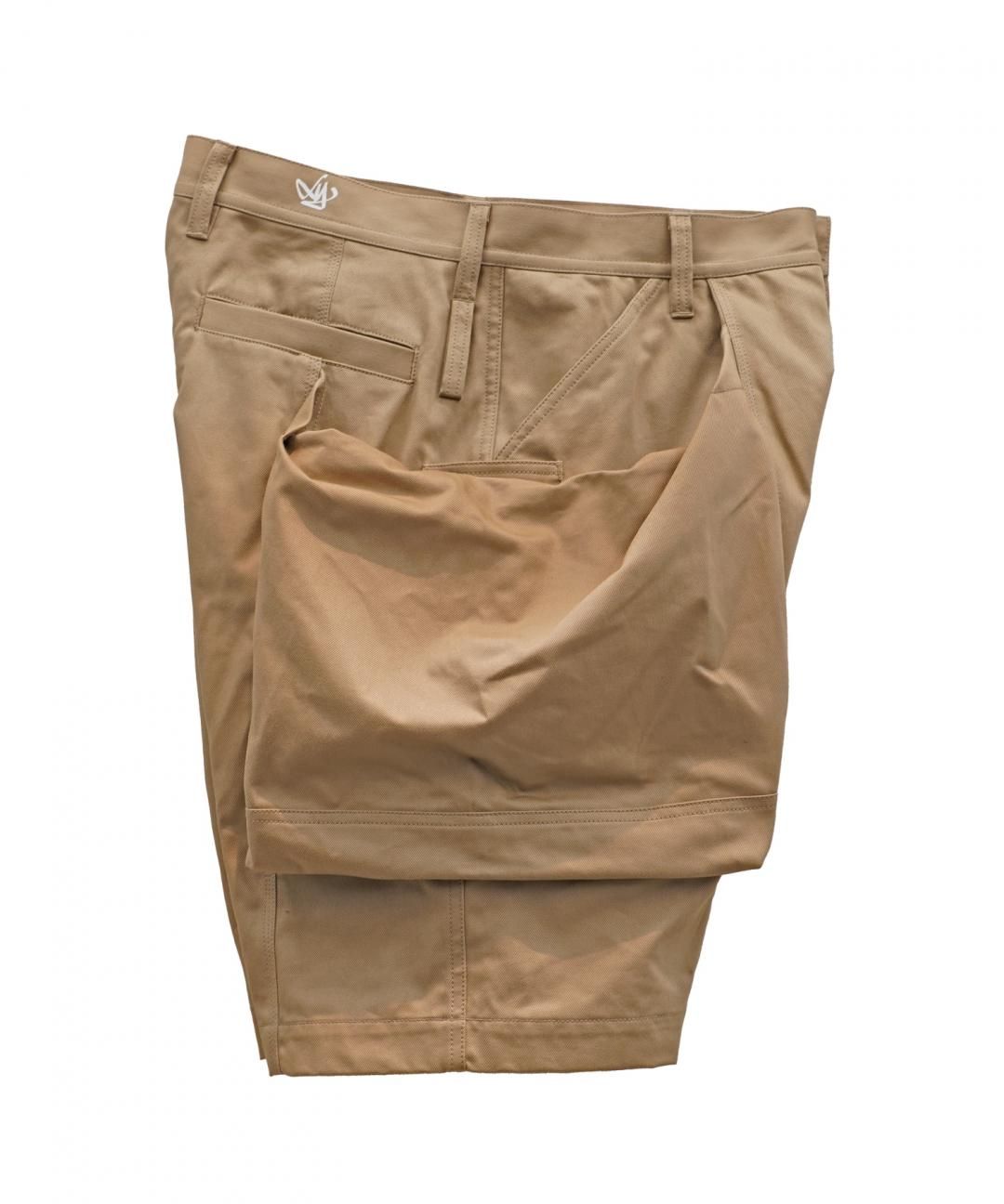 【PRE-ORDER】TROVE x 岡部文彦 / BIG POCKET SHORTS CLASSIC 刈 / BEIGE photo