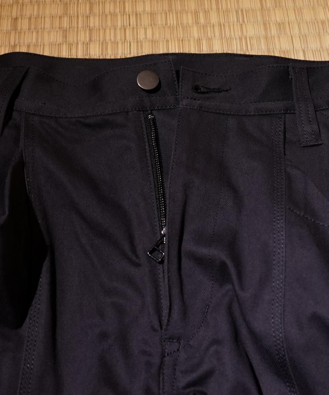 【PRE-ORDER】TROVE x 岡部文彦 / BIG POCKET SHORTS CLASSIC 刈 / BLACK photo