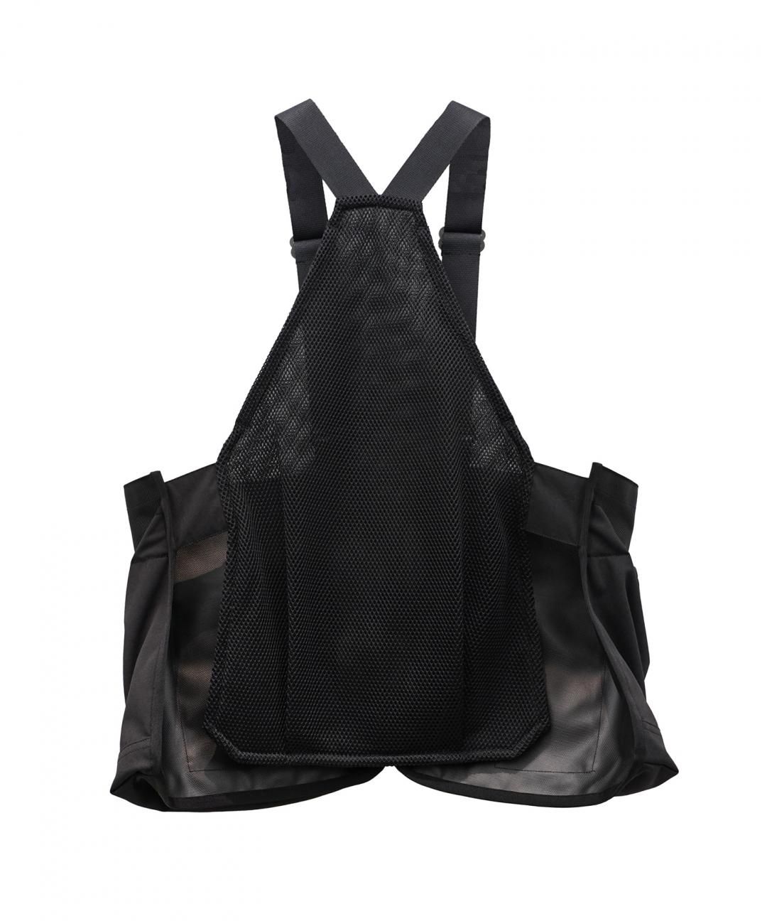 【PRE-ORDER】TROVE x 岡部文彦 / BIG POCKET VEST 刈 / BLACK photo