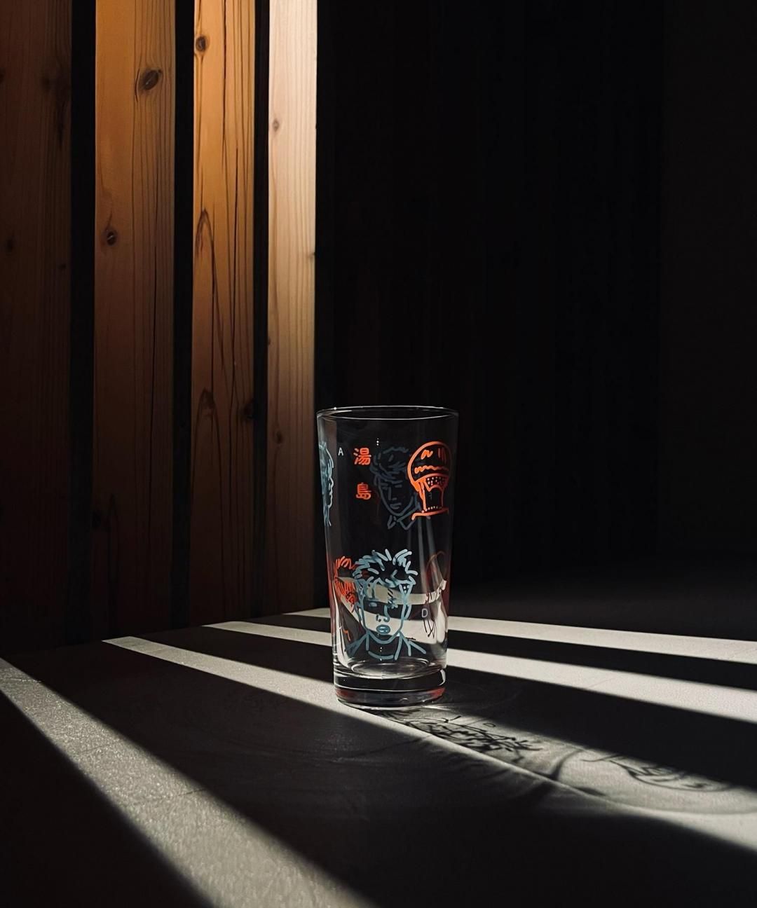 【8月24日18時 オンライン販売開始】TROVE x WAROBE x Bar Liquors x 岡部文彦 / 14oz GLASS ( 2個入り ) / 1SET photo