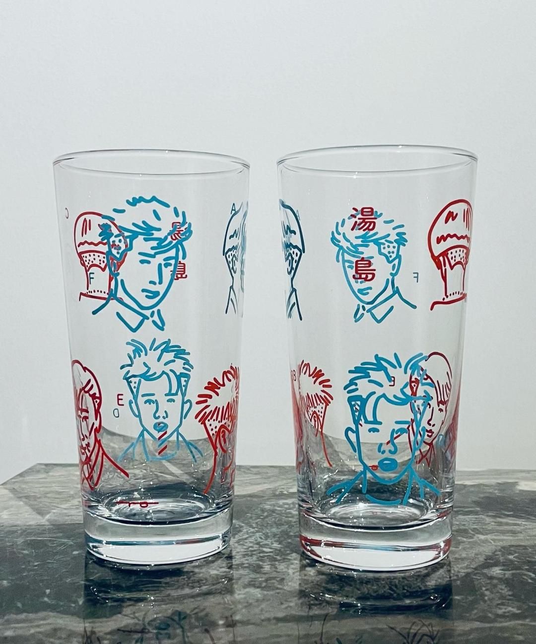 【8月24日18時 オンライン販売開始】TROVE x WAROBE x Bar Liquors x 岡部文彦 / 14oz GLASS ( 2個入り ) / 1SET photo