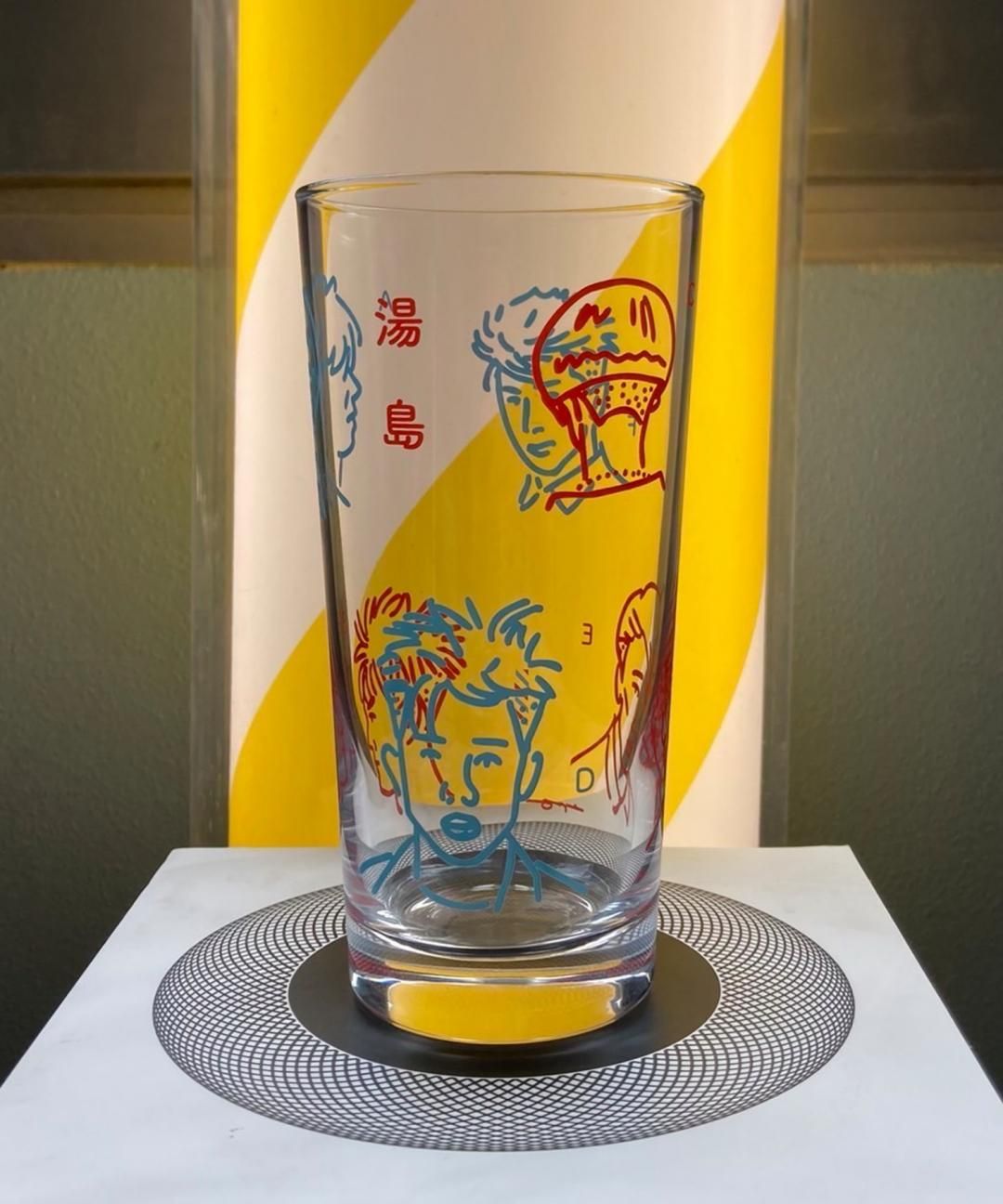 【8月24日18時 オンライン販売開始】TROVE x WAROBE x Bar Liquors x 岡部文彦 / 14oz GLASS ( 2個入り ) / 1SET photo