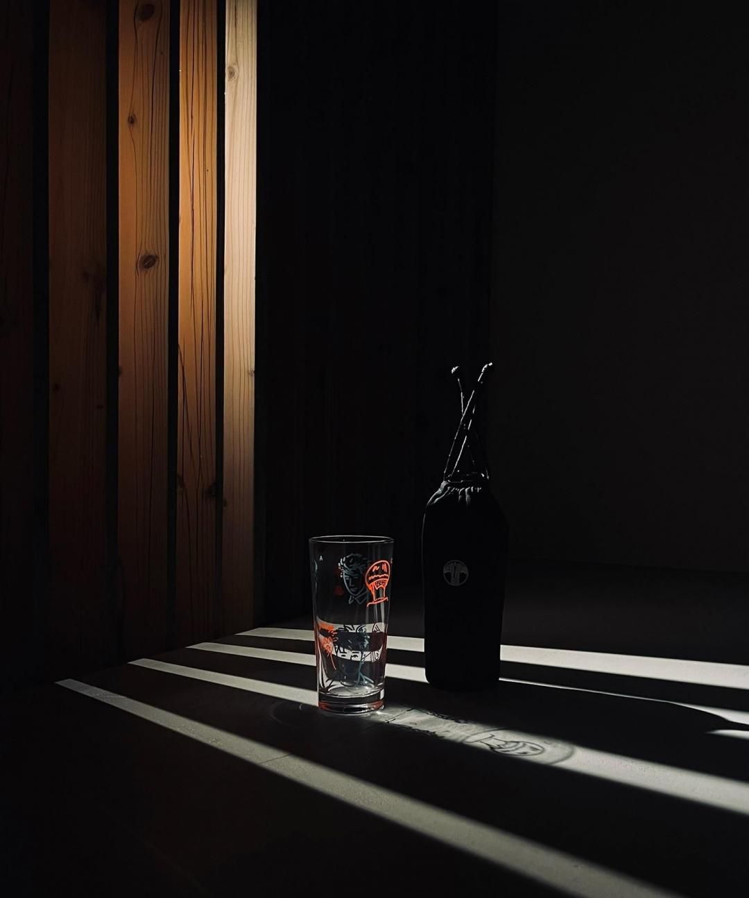 【8月24日18時 オンライン販売開始】TROVE x WAROBE x Bar Liquors x 岡部文彦 / 仕覆とGLASS / 1SET photo