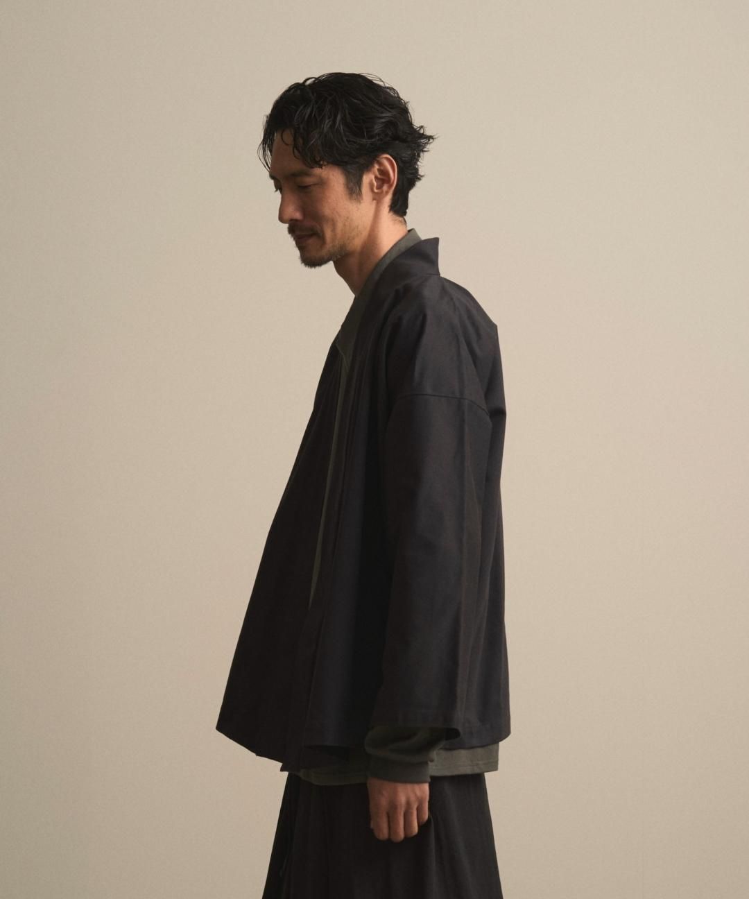 WAROBE / WA Y SHIRT HEAVY-DUTY / BLACK photo