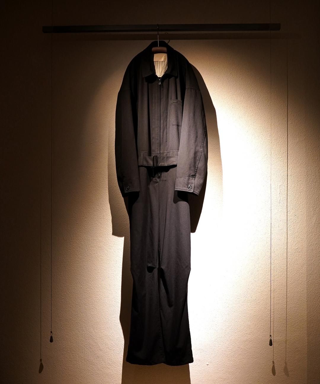 TROVE / MODERN WOOL JUMP SUIT / BLACK photo