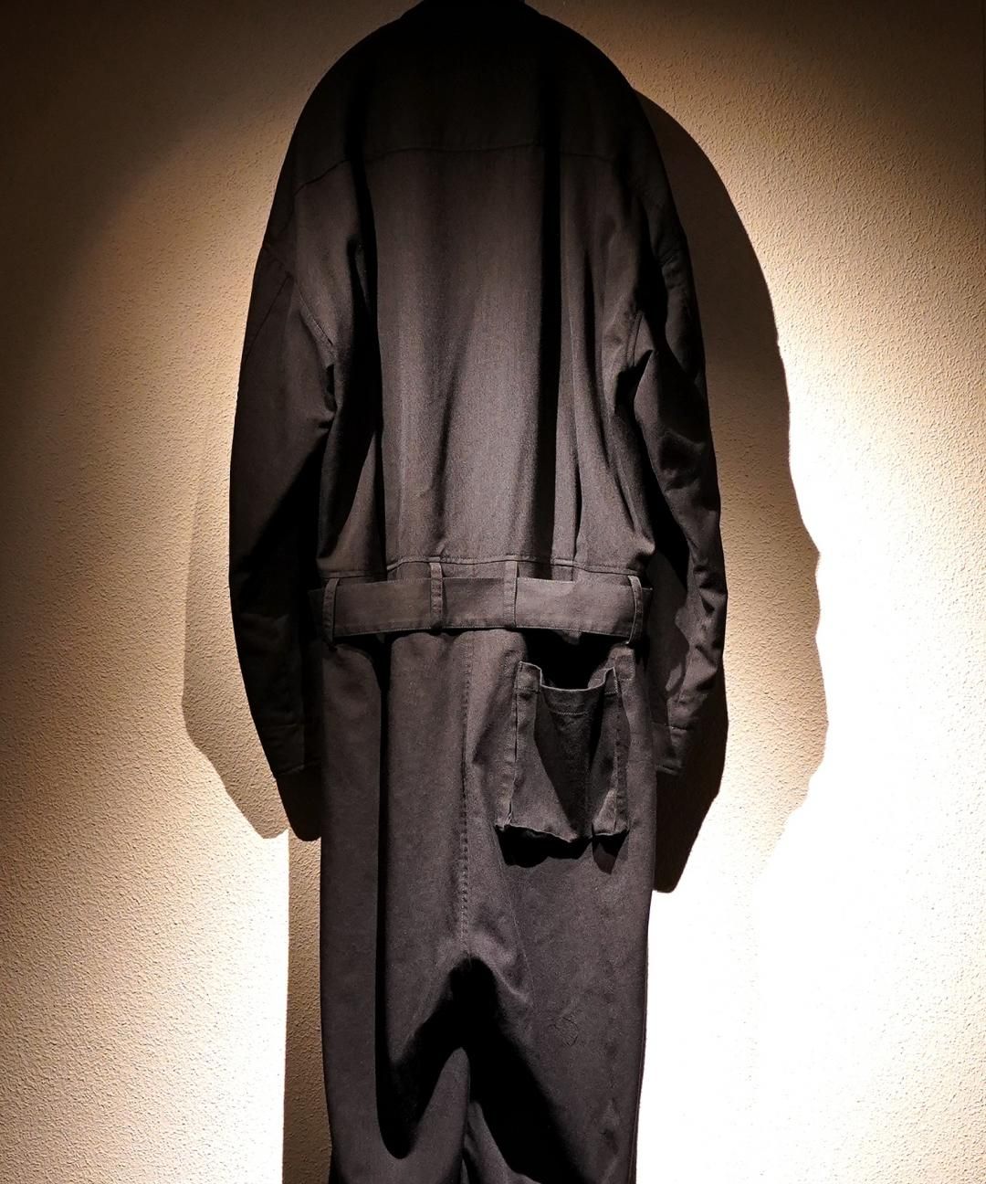 TROVE / MODERN WOOL JUMP SUIT / BLACK photo
