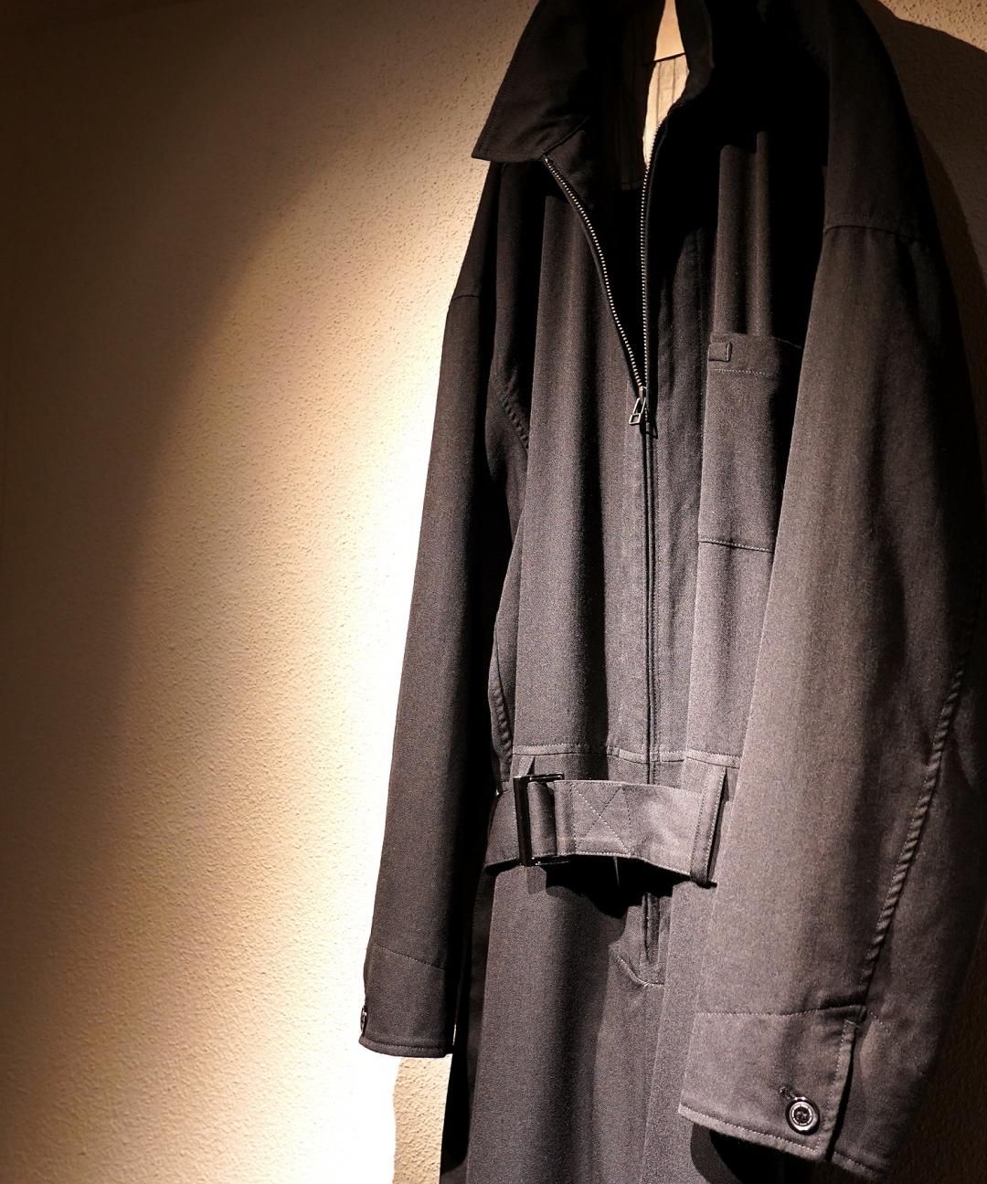 TROVE / MODERN WOOL JUMP SUIT / BLACK photo