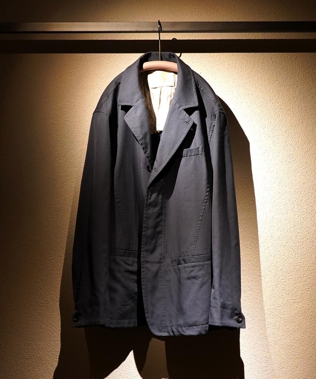 TROVE / MODERN WOOL JACKET / BLUE GRAY photo