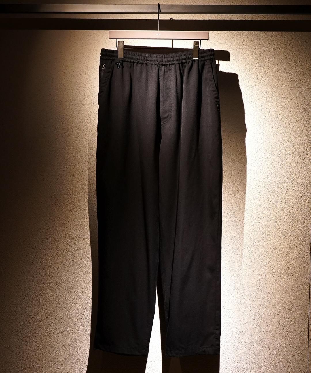 TROVE / MODERN WOOL PLAY PANTS / BLACK photo