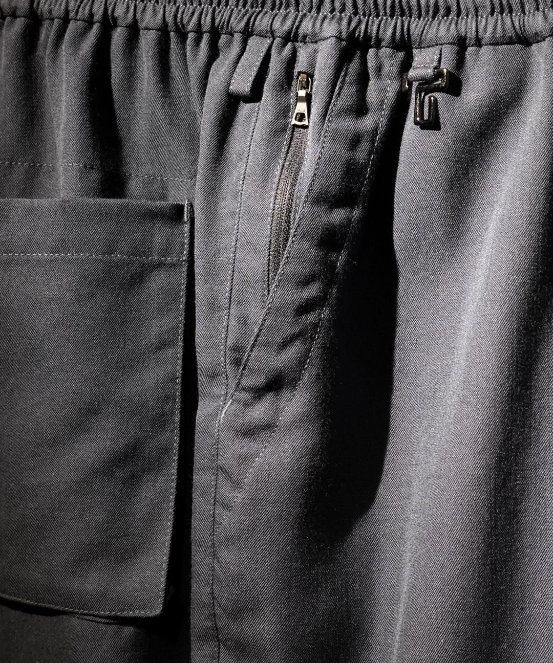 TROVE / MODERN WOOL PLAY PANTS / BLUE GRAY photo