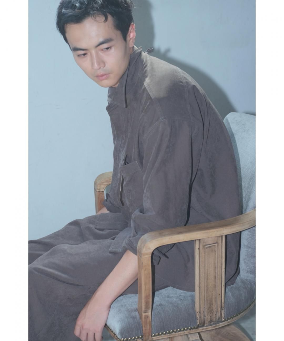 TROVE / LUMINOUS SHIRT / KHAKI GRAY photo