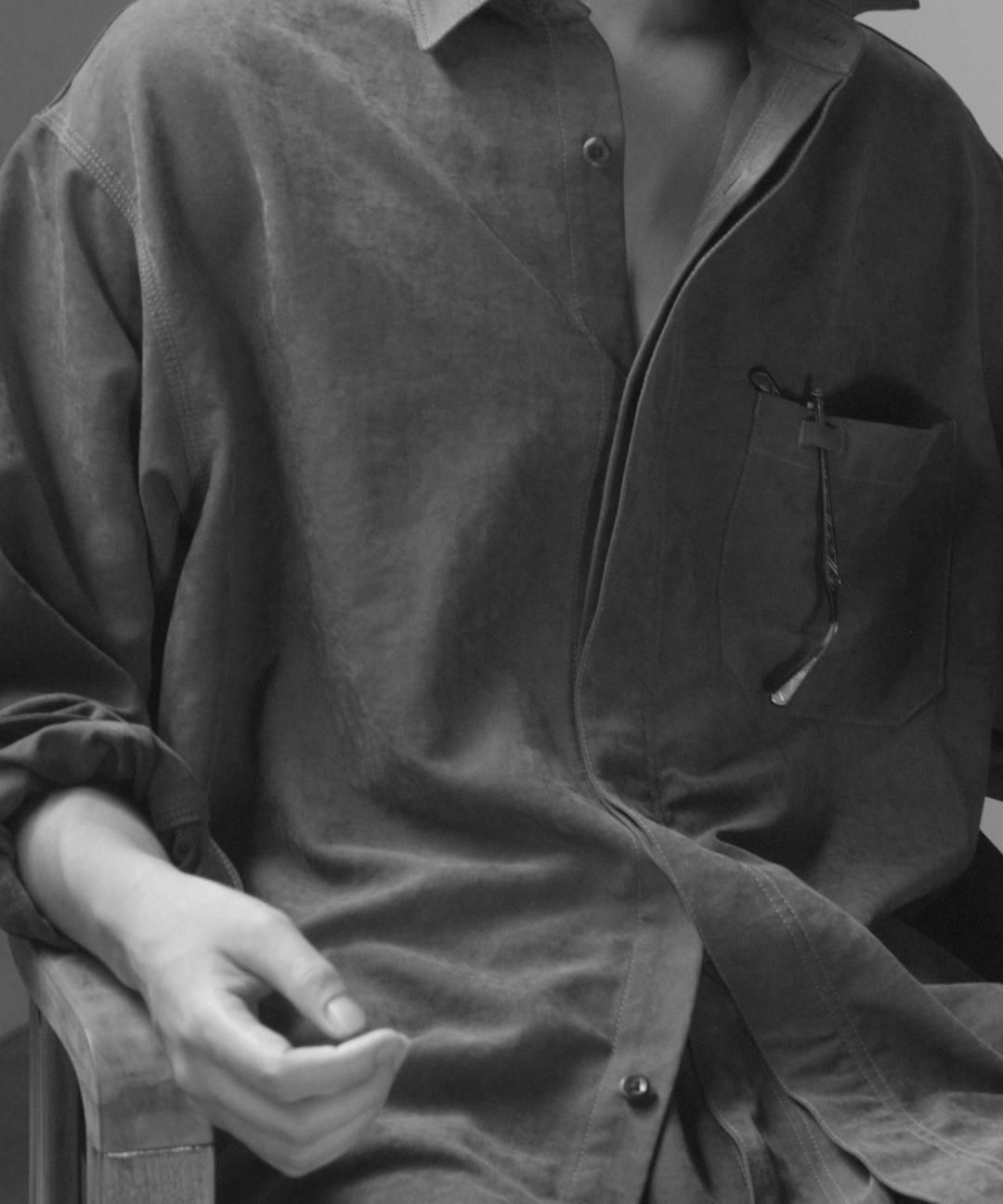 TROVE / LUMINOUS SHIRT / KHAKI GRAY photo