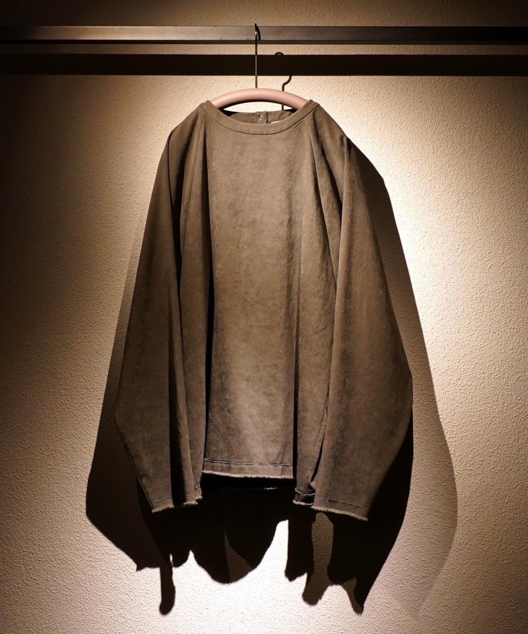 TROVE / LUMINOUS PULLOVER SHIRT / KHAKI GRAY photo