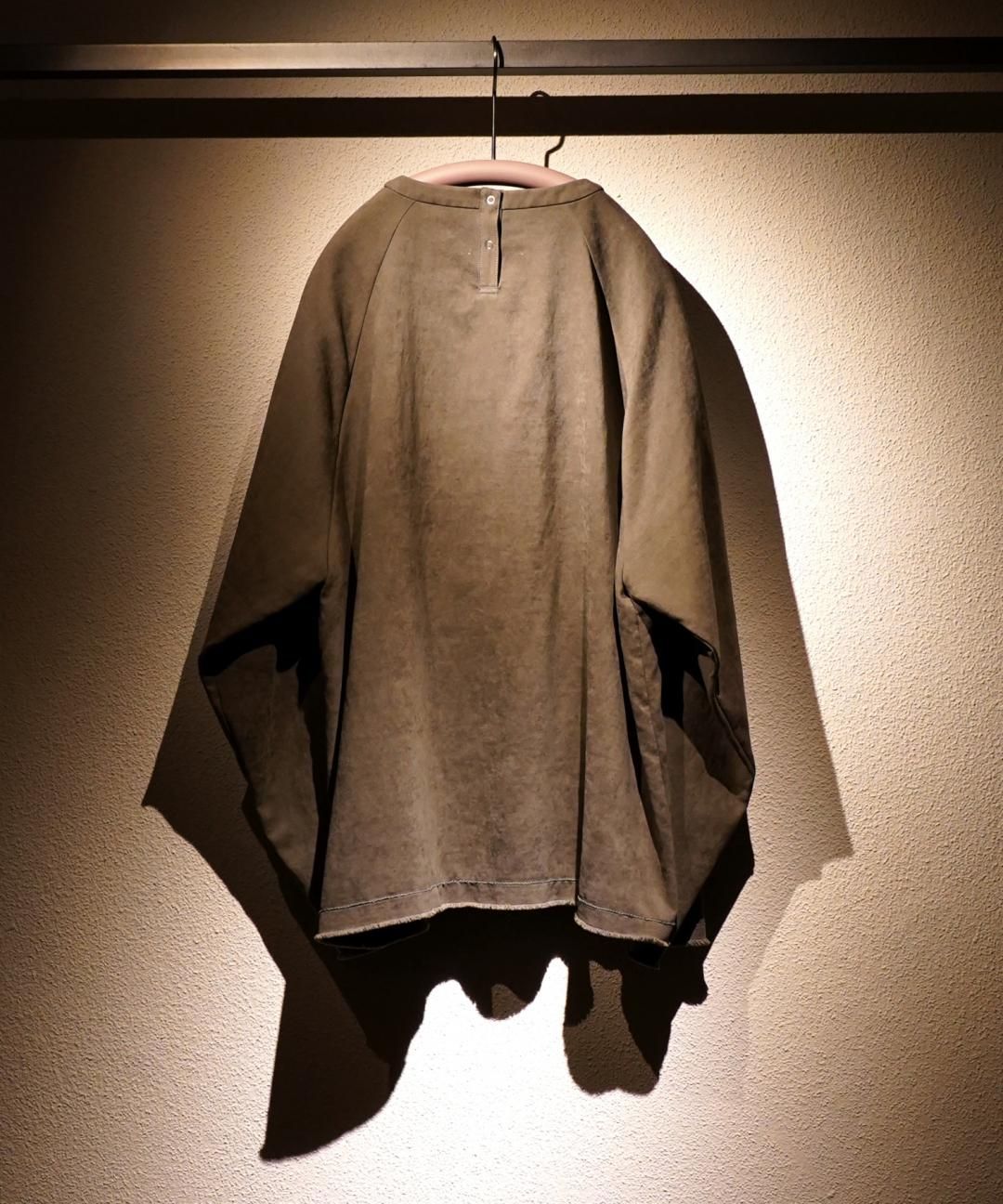 TROVE / LUMINOUS PULLOVER SHIRT / KHAKI GRAY photo