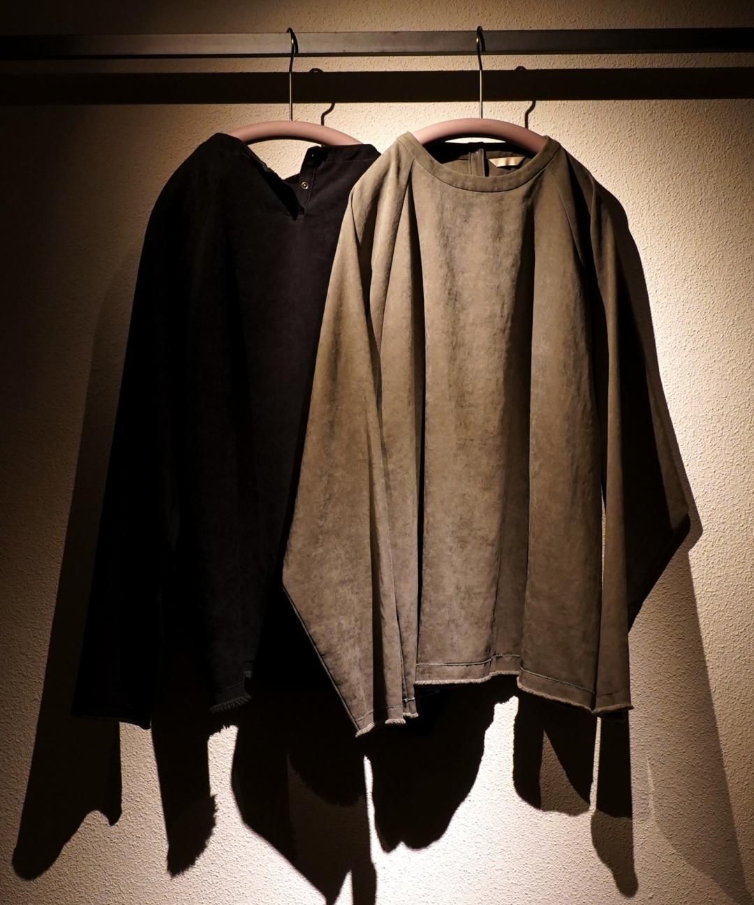 TROVE / LUMINOUS PULLOVER SHIRT / KHAKI GRAY photo