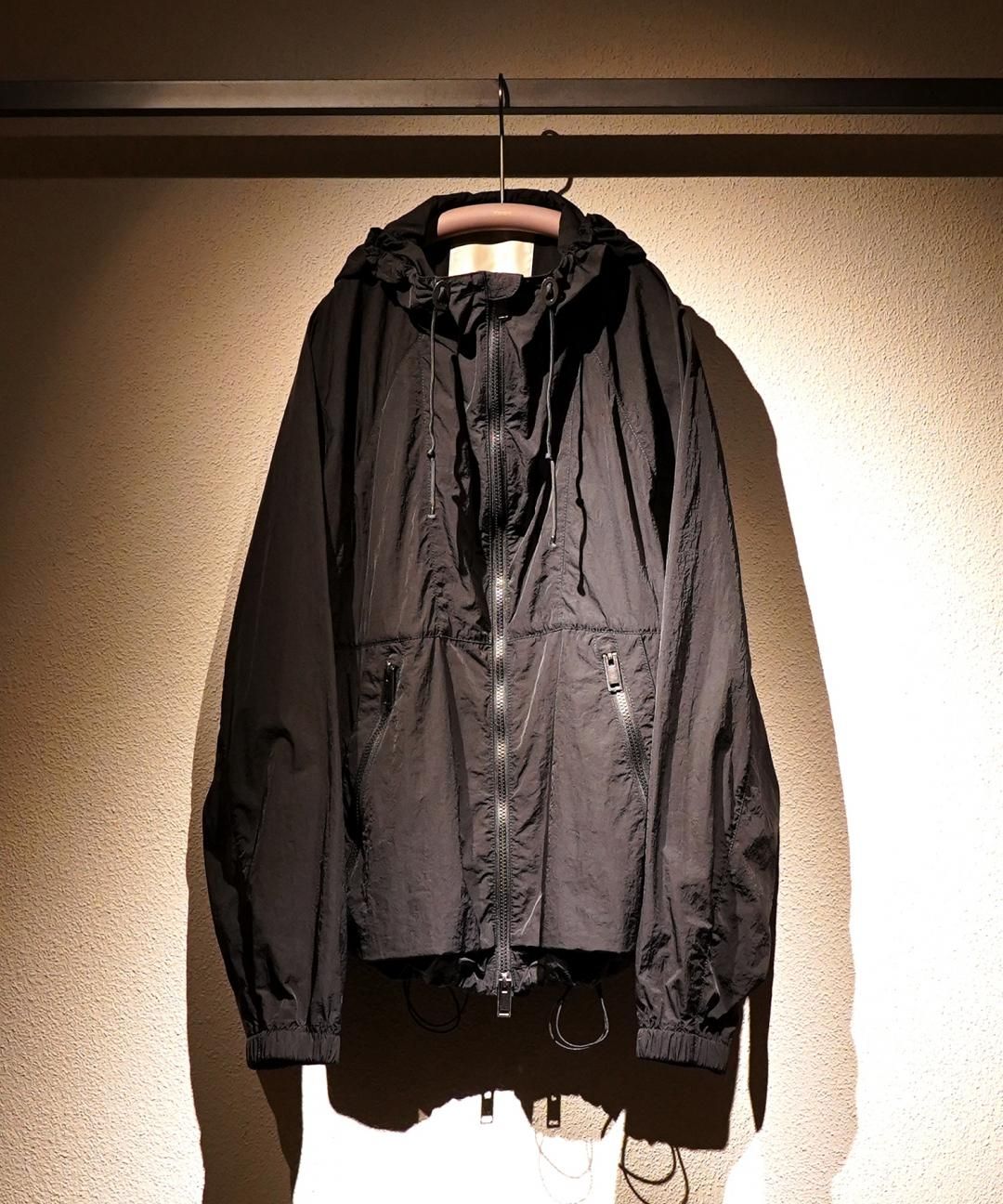 TROVE / FUTURE VINTAGE HOODED JACKET / BLACK photo