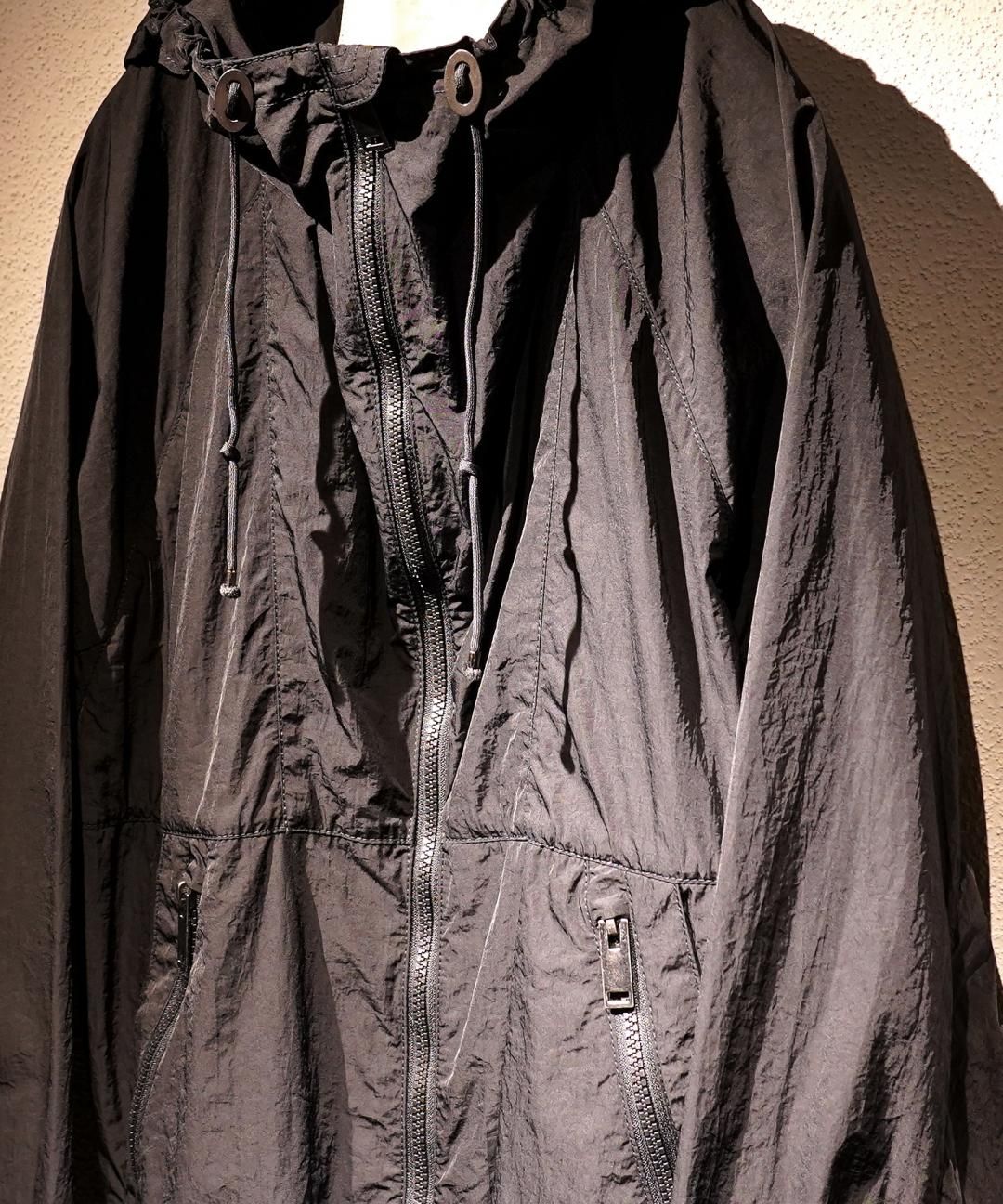 TROVE / FUTURE VINTAGE HOODED JACKET / BLACK photo