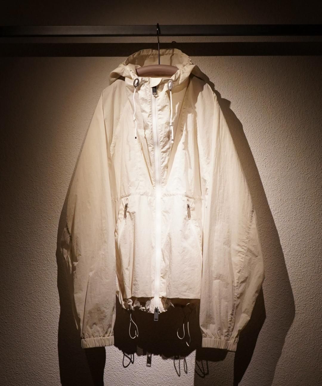 TROVE / FUTURE VINTAGE HOODED JACKET / ECRU photo