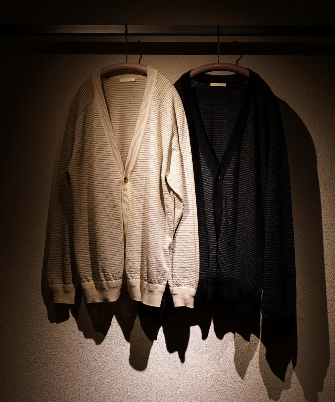 TROVE / J.R KNIT CARDIGAN / CHARCOAL BLACK photo