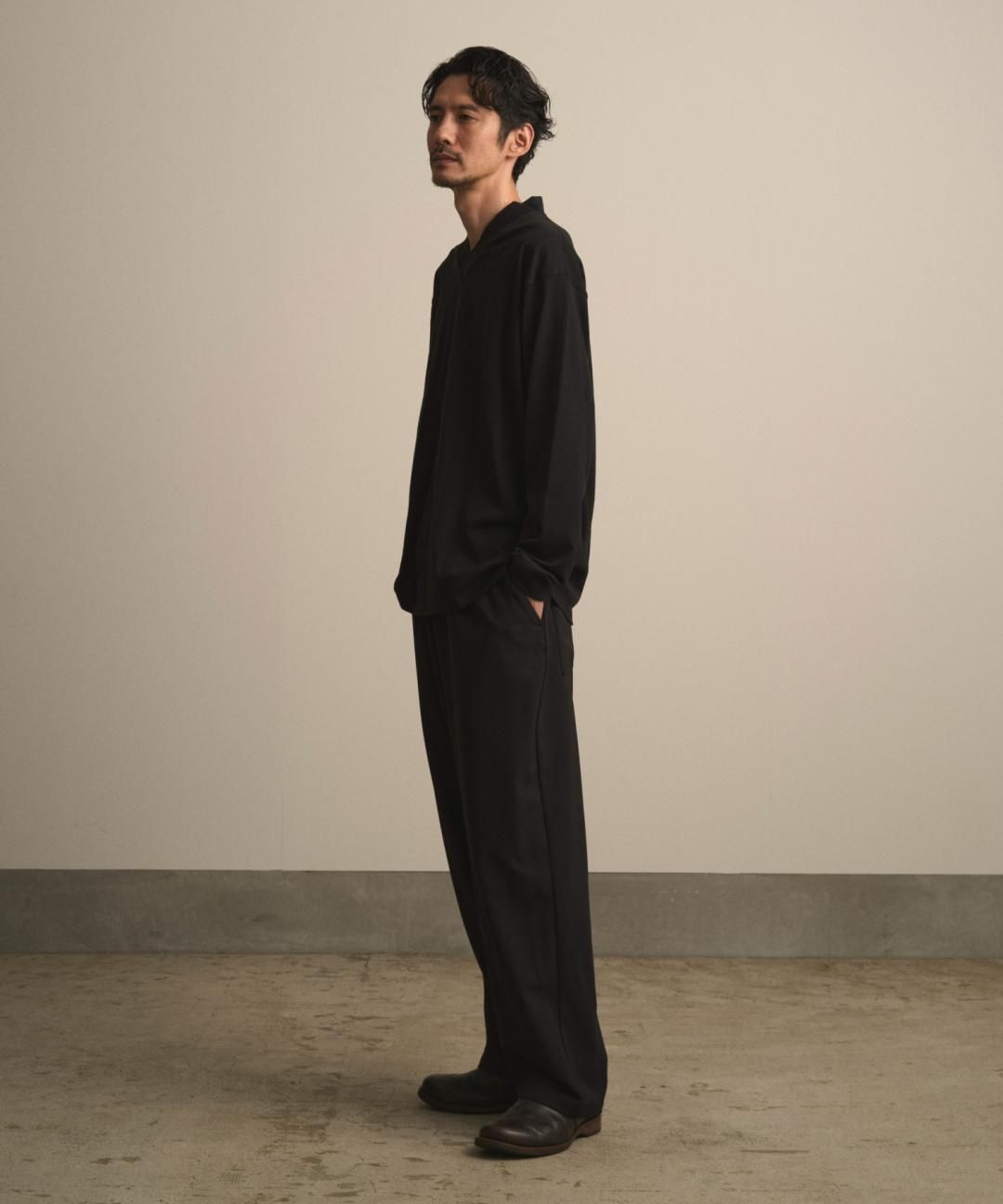 【10月13日18時 オンライン販売開始】WAROBE / SAMUE PANTS / BLACK photo