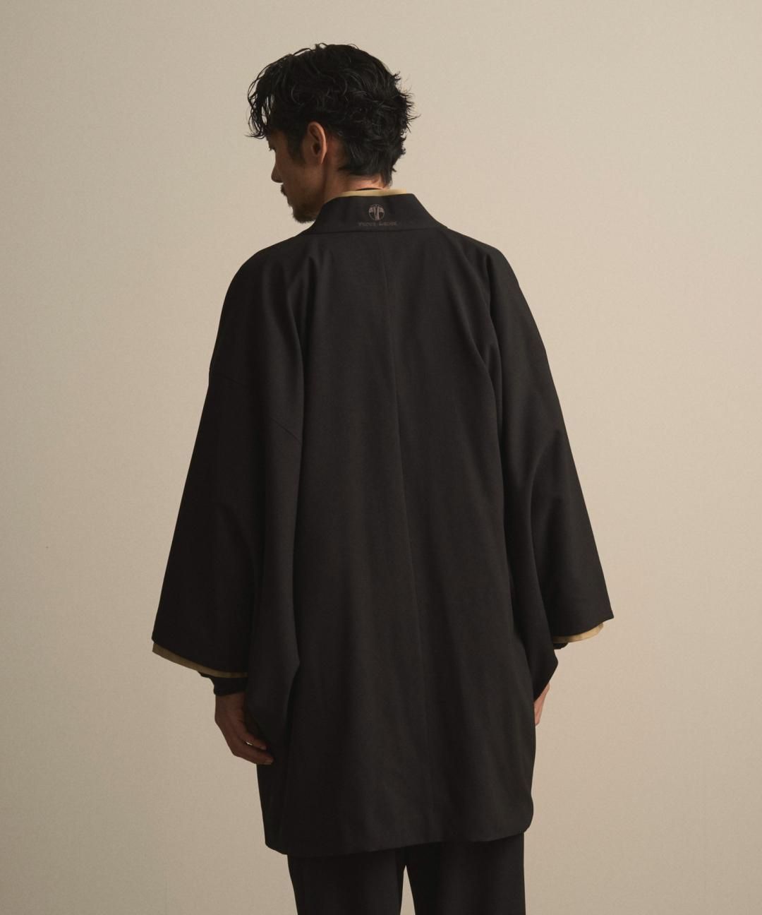 【10月13日18時 オンライン販売開始】WAROBE / HAORI +LINING / BLACK photo
