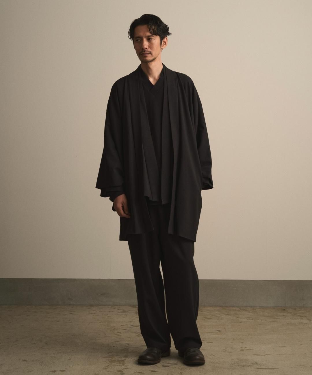 【10月13日18時 オンライン販売開始】WAROBE / HAORI +LINING / BLACK photo
